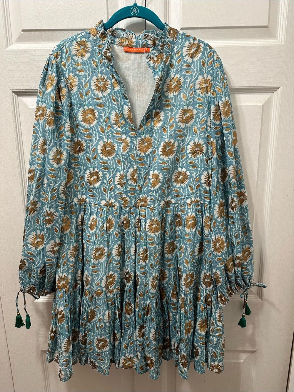 Oliphant Floral Long Sleeve Dress